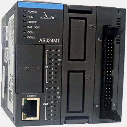Sterownik PLC AS300 12 wejść i 12 wyjść tranzystorowych NPN AS324MT-A Delta Electronics